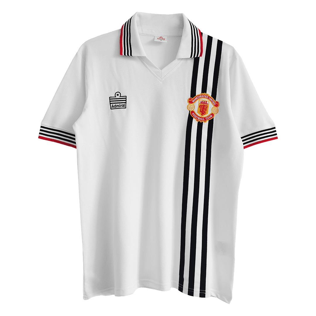 Men’s Retro 1975/80 Manchester United Away Soccer Jersey Shirt