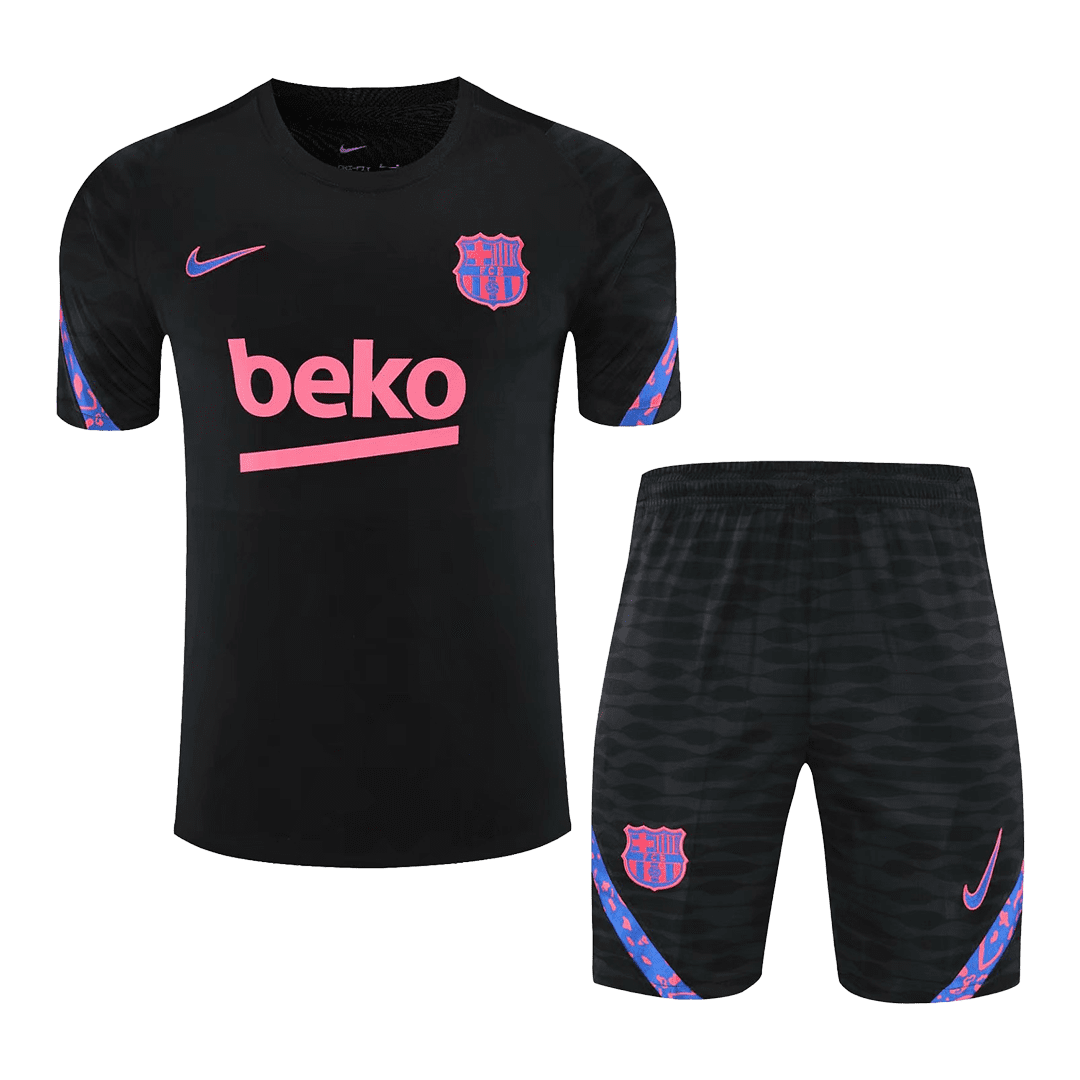 Barcelona Training Soccer Jersey Kit (Jersey+Shorts) 2021/22