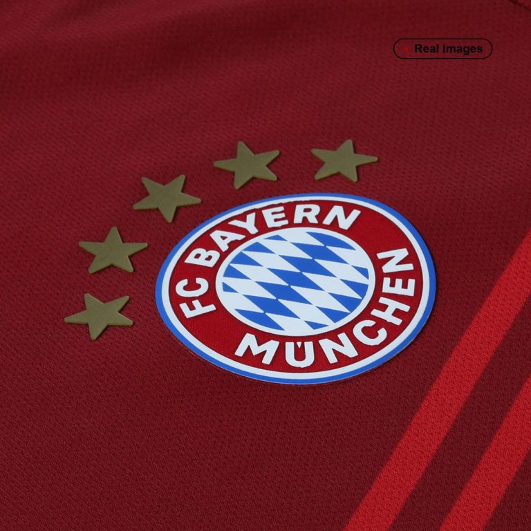 Men's Replica LEWANDOWSKI #9 Bayern Munich Home Soccer Jersey Shirt 2021/22 - Best Soccer Jersey - 6