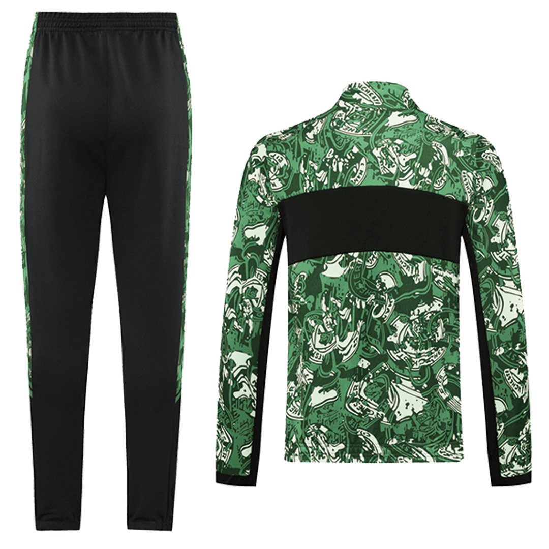 Kids Manchester City High Neck Collar Training Jacket Kit(Jacket+Pants) 2021/22