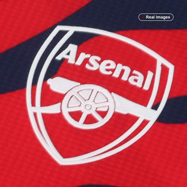Men's Authentic Arsenal Pre - Match Soccer Jersey Shirt 2021/22 by Stella McCartney - Best Soccer Jersey - 4