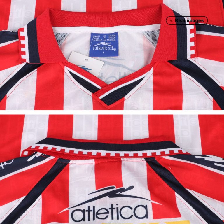 Men's Retro 1999/00 Chivas Home Soccer Jersey Shirt - Best Soccer Jersey - 7