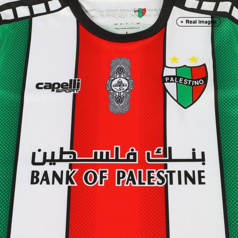 Men's Replica CD Palestino Home Soccer Jersey Shirt 2022/23 - Best Soccer Jersey - 7