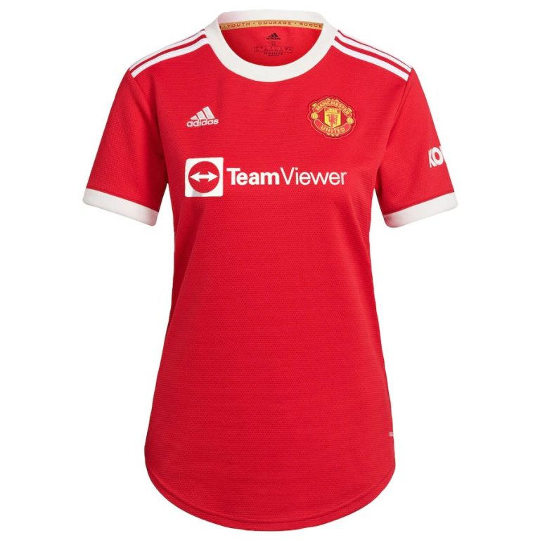 Women's Replica RONALDO #7 Manchester United Home Soccer Jersey Shirt 2021/22 - Best Soccer Jersey - 2