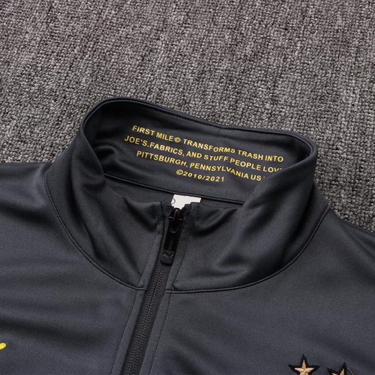 Men's Borussia Dortmund Training Jacket Kit (Jacket+Pants) 2021/22 - Best Soccer Jersey - 5
