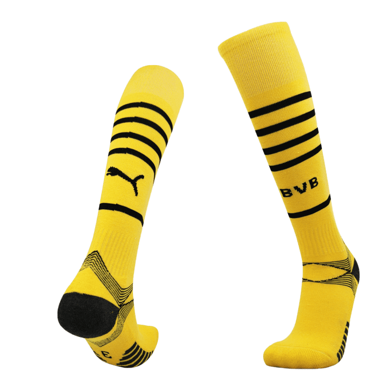 Borussia Dortmund Home Soccer Socks 2021/22 - Best Soccer Jersey - 1