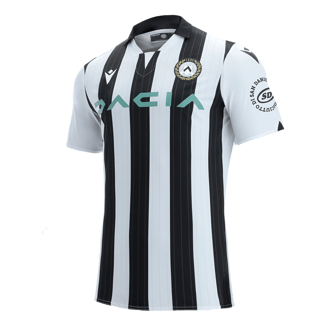 Men’s Replica Udinese Calcio Home Soccer Jersey Shirt 2021/22