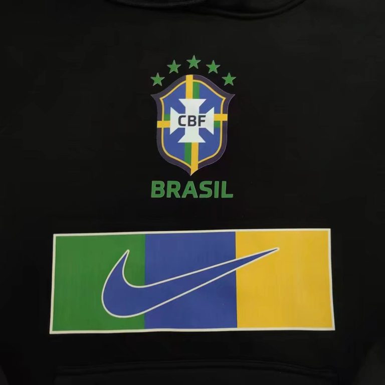 Men's Brazil Sweater Hoodie 2022/23 - Best Soccer Jersey - 2