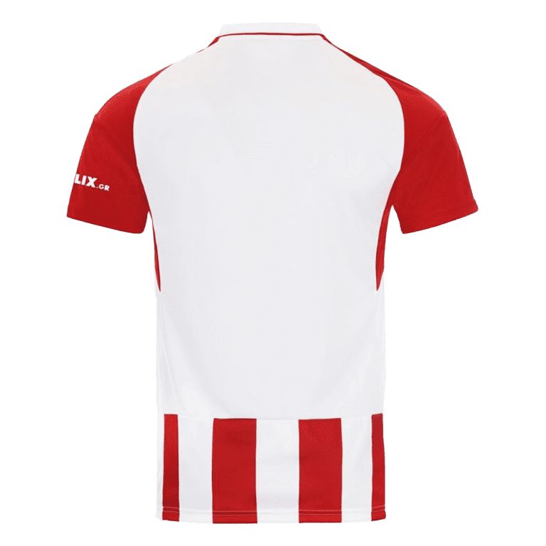 Men's Replica Olympiakos Home Soccer Jersey Shirt 2022/23 - Best Soccer Jersey - 3