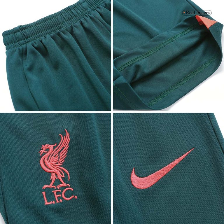 Kids Liverpool Soccer Jersey Kit (Jersey+Shorts) 2022/23 - Best Soccer Jersey - 13