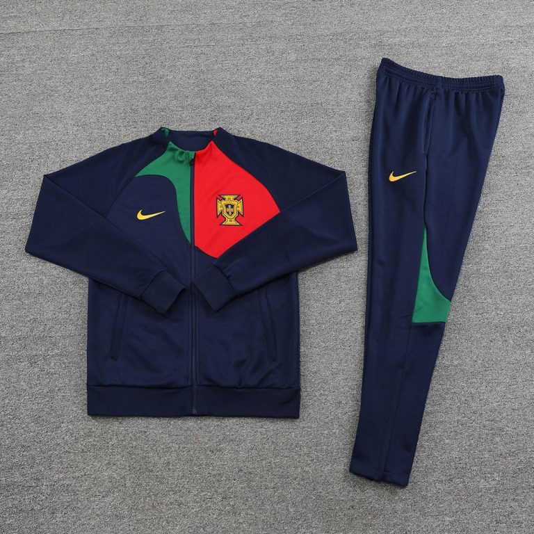 Men's Portugal Training Jacket Kit (Jacket+Pants) 2022 - Best Soccer Jersey - 15