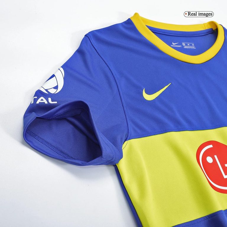 Men's Retro 2010/11 Boca Juniors Home Soccer Jersey Shirt - Best Soccer Jersey - 9