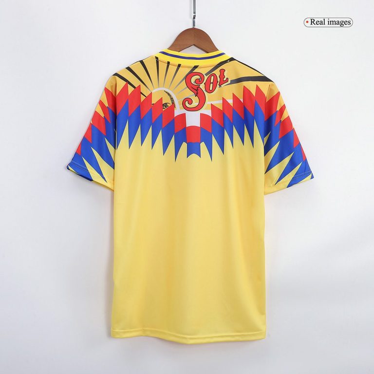 Men's Retro 1995 Club America Aguilas Home Soccer Jersey Shirt - Best Soccer Jersey - 2