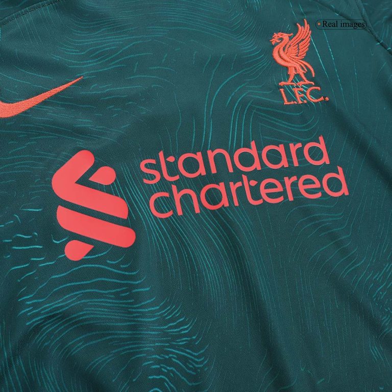 Men's Replica Liverpool Third Away Soccer Jersey Shirt 2022/23 - Best Soccer Jersey - 9