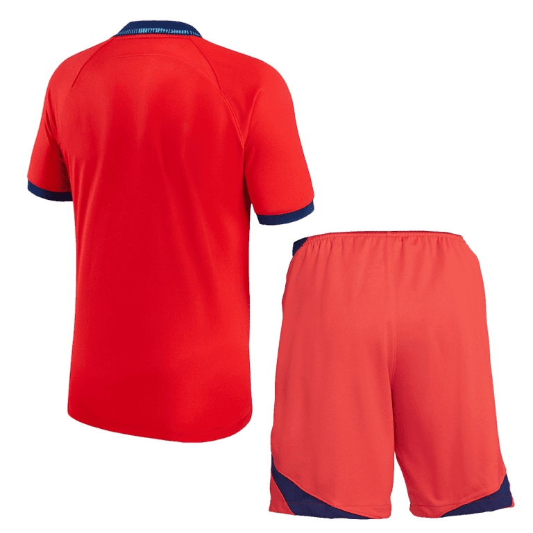 Kids Complete Football Kits (Jersey+Shorts+Socks) Argentina Away 2022 - Best Soccer Jersey - 2