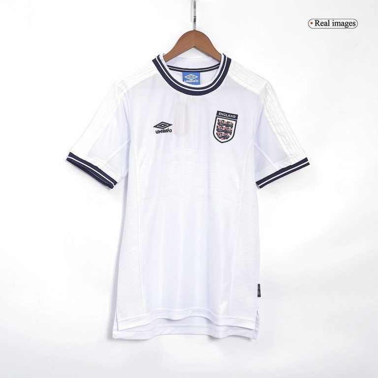 Men's Retro 99/01 England Home Soccer Jersey Shirt - Best Soccer Jersey - 3