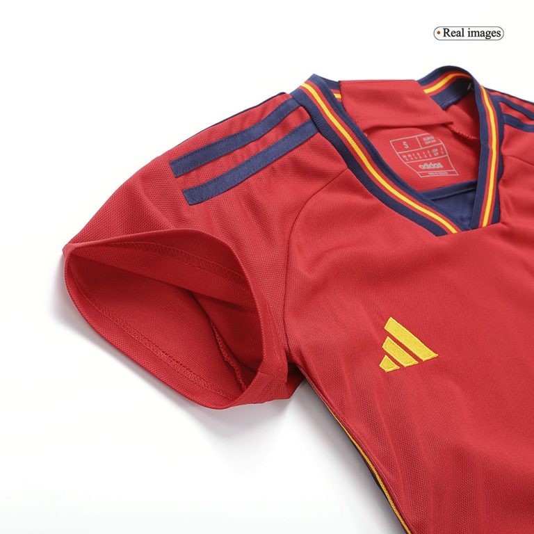 Women's Replica Spain Home Soccer Jersey Shirt 2022 - World Cup 2022 - Best Soccer Jersey - 6