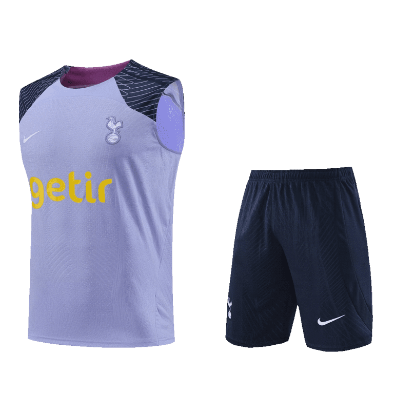 Men Football Training Vests Training Kit (Top+Shorts) Real Madrid 2022/23 - Best Soccer Jersey - 2