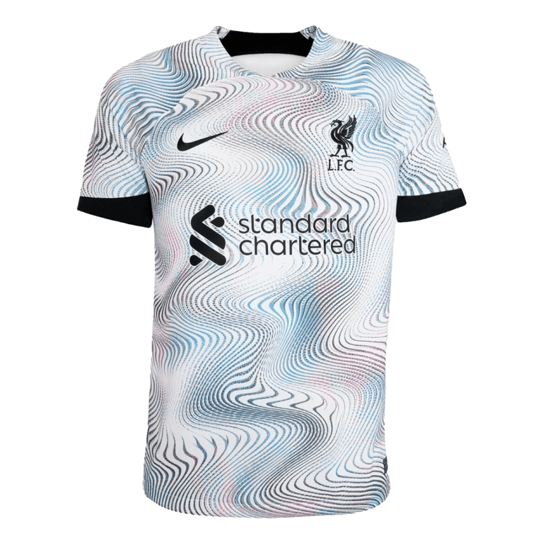Men's Replica VIRGIL #4 Liverpool Away Soccer Jersey Shirt 2022/23 - Best Soccer Jersey - 2