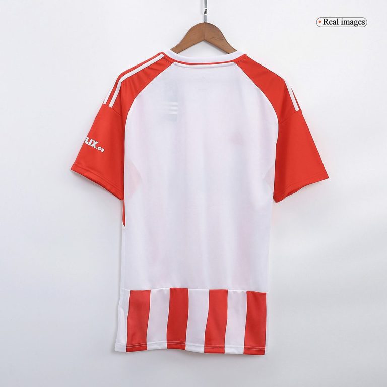 Men's Replica Olympiakos Home Soccer Jersey Shirt 2022/23 - Best Soccer Jersey - 5