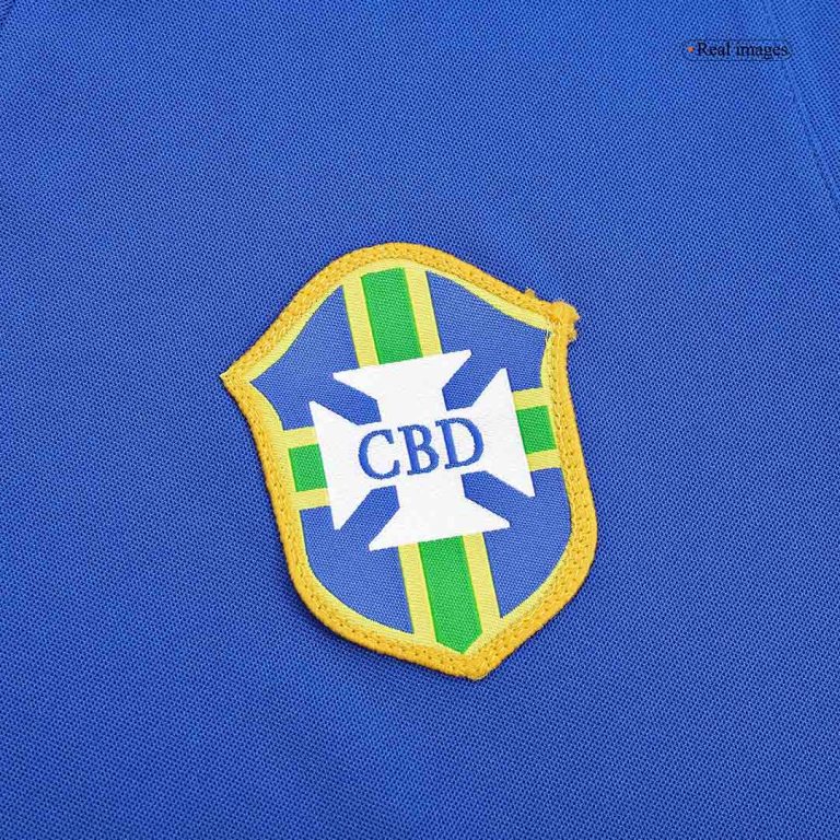 Women's Retro 1957 Brazil Away Soccer Jersey Shirt - Best Soccer Jersey - 4