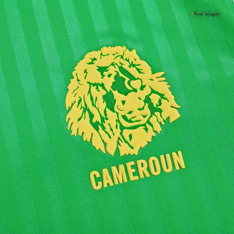 Men's Retro 1990 Cameroon Home Soccer Jersey Shirt - Best Soccer Jersey - 4