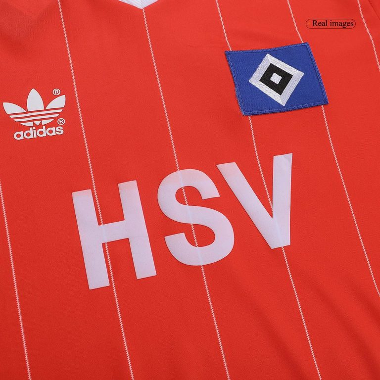 Men's Retro 1983/84 HSV Hamburg Home Soccer Jersey Shirt - Best Soccer Jersey - 5