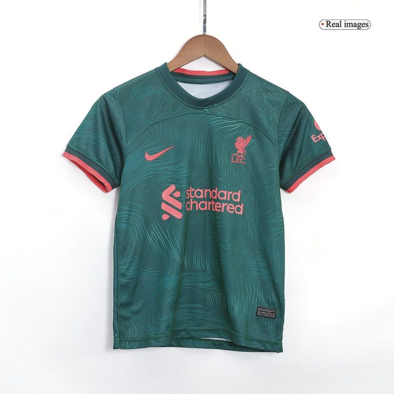 Kids Liverpool Soccer Jersey Kit (Jersey+Shorts) 2022/23 - Best Soccer Jersey - 2