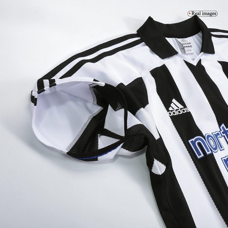 Men Classic Football Jersey Short Sleeves Newcastle United Home 2003 - Best Soccer Jersey - 9