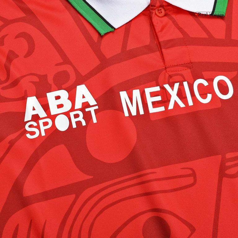 Men's Retro 1998 World Cup Mexico Soccer Jersey Shirt - Best Soccer Jersey - 7