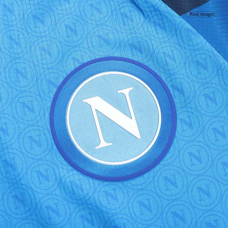 Men's Authentic Napoli Home Soccer Jersey Shirt 2022/23 - Best Soccer Jersey - 6