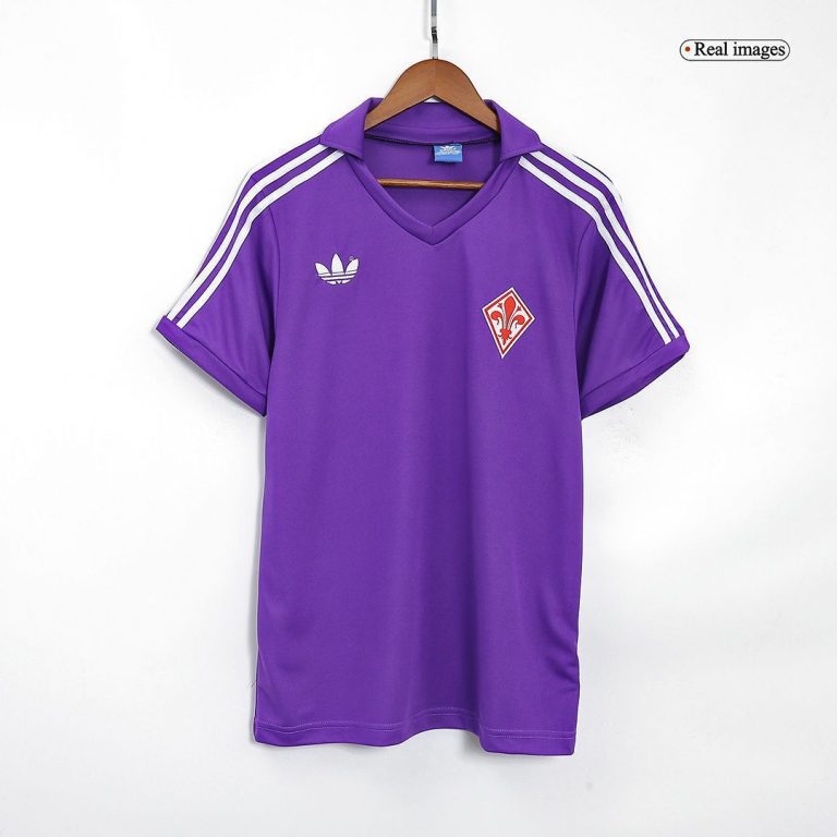 Men's Retro 1979/80 Fiorentina Home Soccer Jersey Shirt - Best Soccer Jersey - 5