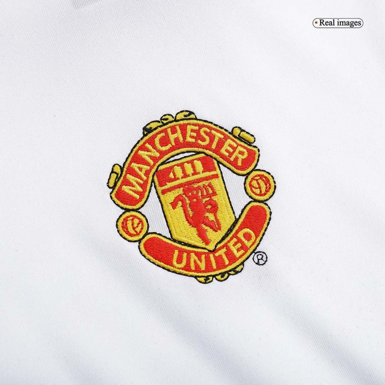 Men Classic Football Jersey Short Sleeves Manchester United Away 2002 - Best Soccer Jersey - 4