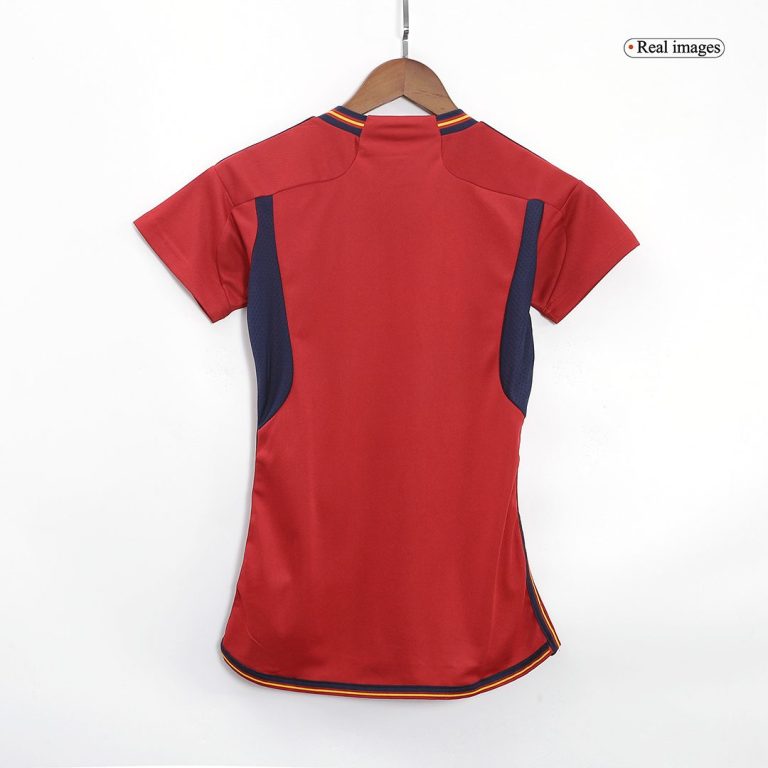 Women's Replica Spain Home Soccer Jersey Shirt 2022 - World Cup 2022 - Best Soccer Jersey - 3