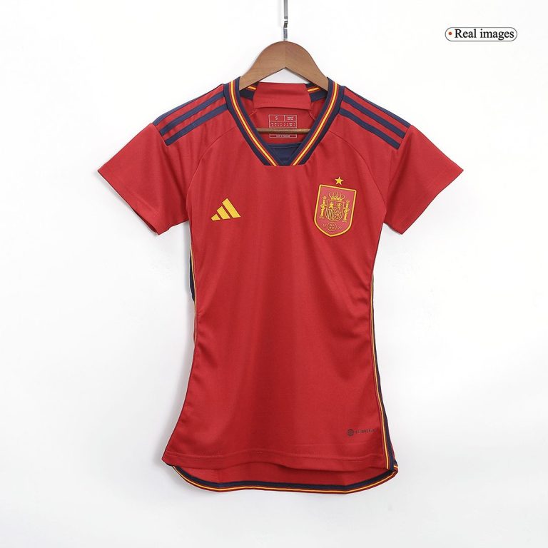 Women's Replica Spain Home Soccer Jersey Shirt 2022 - World Cup 2022 - Best Soccer Jersey - 2
