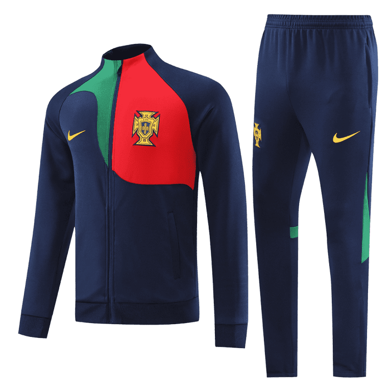 Men's Portugal Training Jacket Kit (Jacket+Pants) 2022 - Best Soccer Jersey - 2