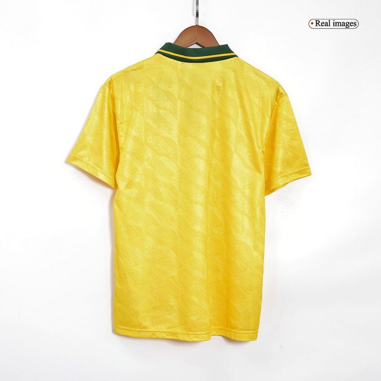 Women's Retro 91/93 Brazil Home Soccer Jersey Shirt - Best Soccer Jersey - 3