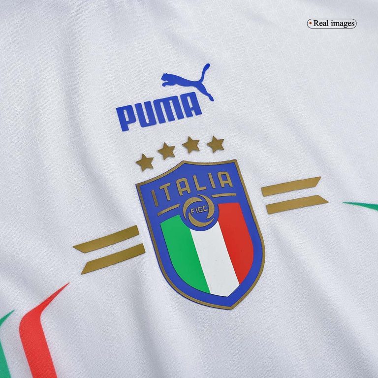 Men's Authentic Italy Away Soccer Jersey Shirt 2022 - Best Soccer Jersey - 6