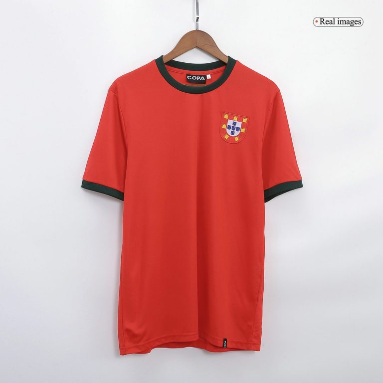 Men's Retro 1966 Portugal Home Soccer Jersey Shirt - Best Soccer Jersey - 3