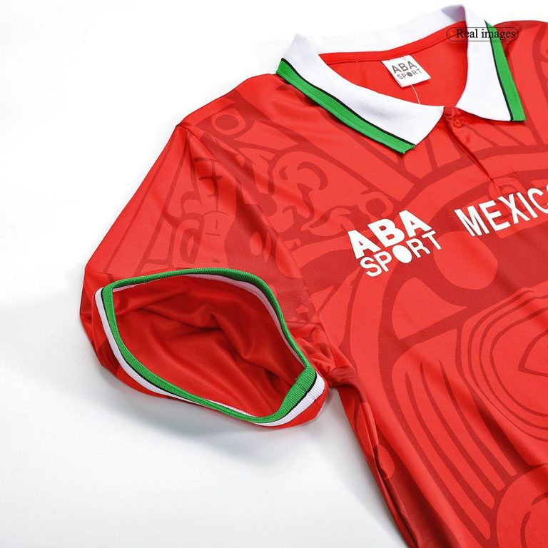 Men's Retro 1998 World Cup Mexico Soccer Jersey Shirt - Best Soccer Jersey - 8