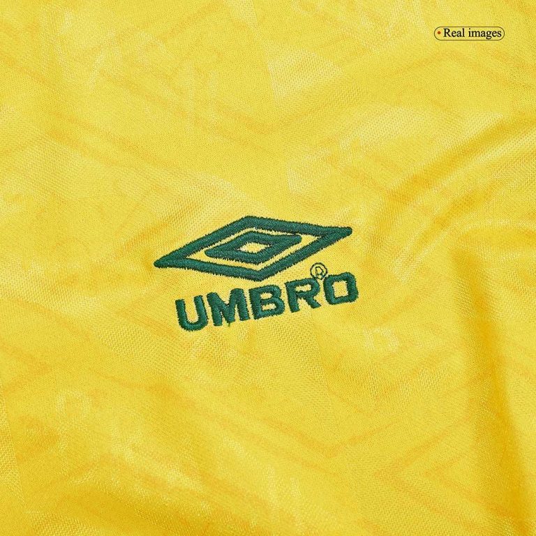 Women's Retro 91/93 Brazil Home Soccer Jersey Shirt - Best Soccer Jersey - 8