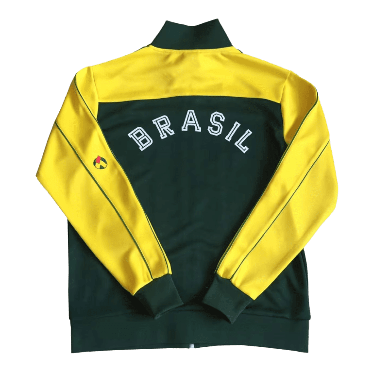 Men's Brazil Training Jacket 1982 - Best Soccer Jersey - 2