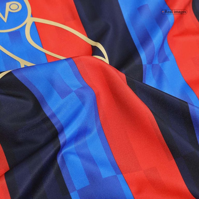 Men's Replica Barcelona X Drake Home Soccer Jersey Shirt 2022/23 - Best Soccer Jersey - 10