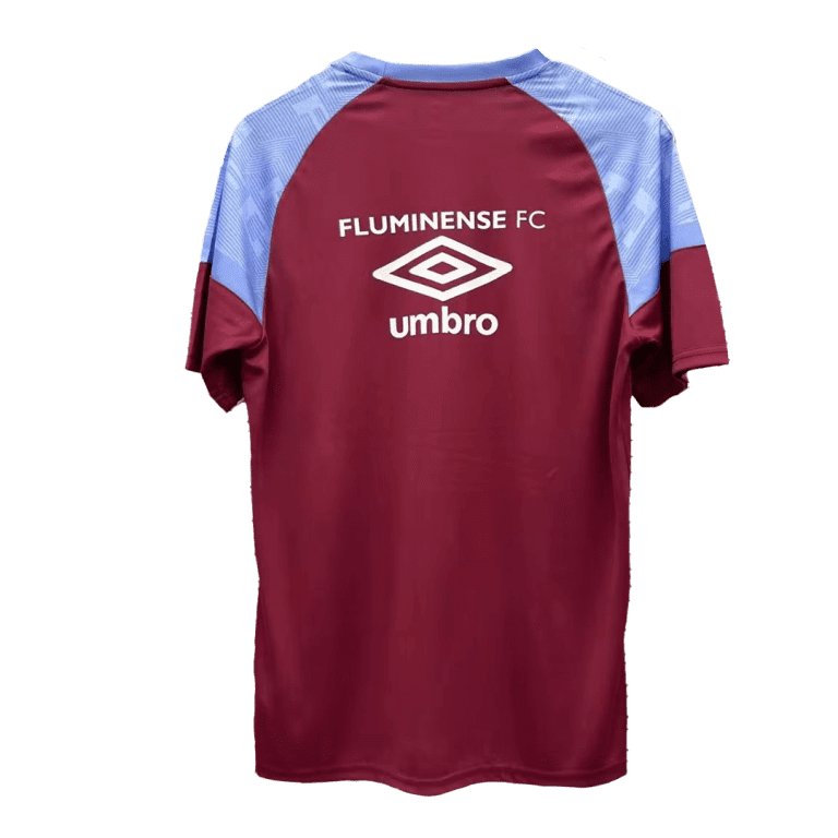 Men's Replica Fluminense FC Pre-Match Soccer Jersey Shirt 2023/24 - Best Soccer Jersey - 2