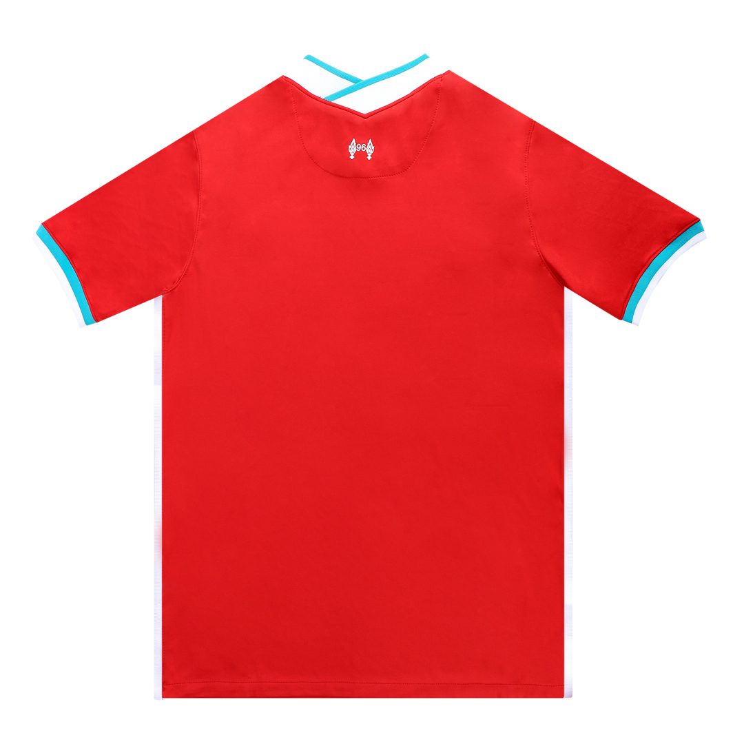Men's Replica Liverpool Home Soccer Jersey Whole Kit (Jersey+Shorts+Socks) 2020/21 - Best Soccer Jersey - 16