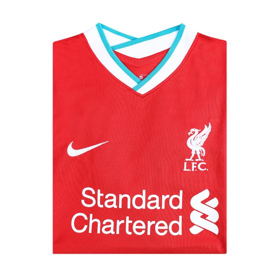 Men's Replica Liverpool Home Soccer Jersey Whole Kit (Jersey+Shorts+Socks) 2020/21 - Best Soccer Jersey - 18
