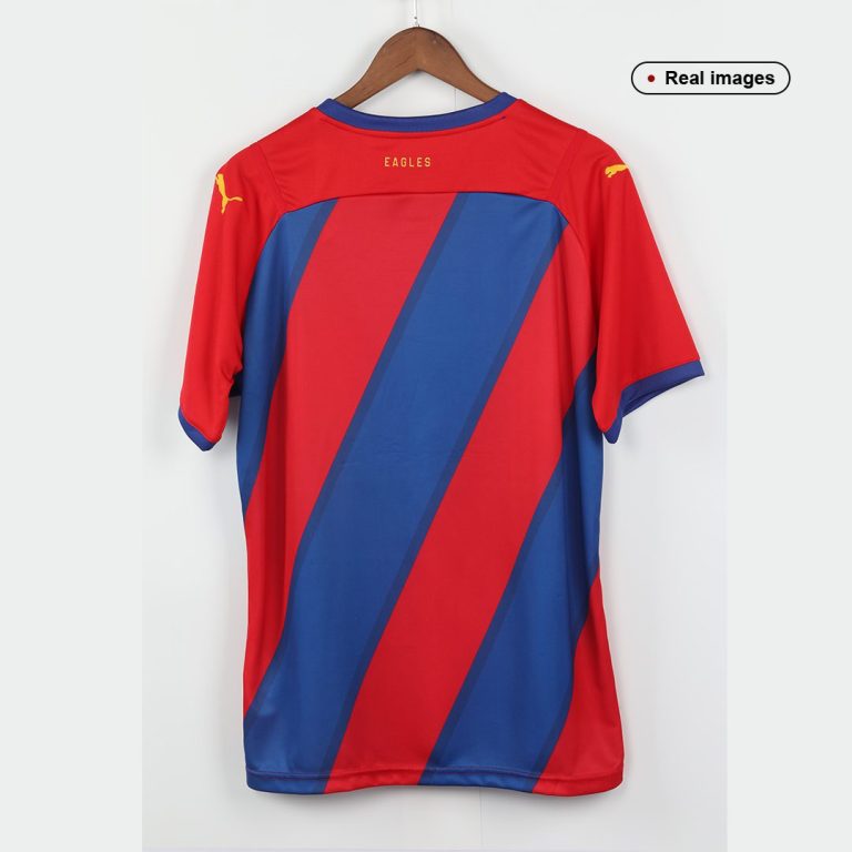 Men's Replica Crystal Palace Home Soccer Jersey Shirt 2021/22 - Best Soccer Jersey - 10