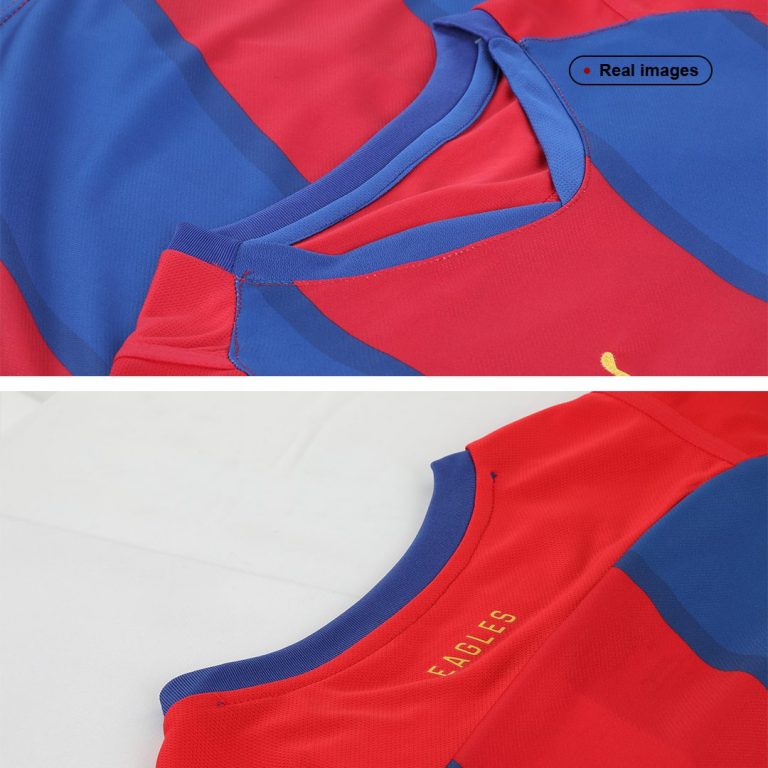 Men's Replica Crystal Palace Home Soccer Jersey Shirt 2021/22 - Best Soccer Jersey - 6