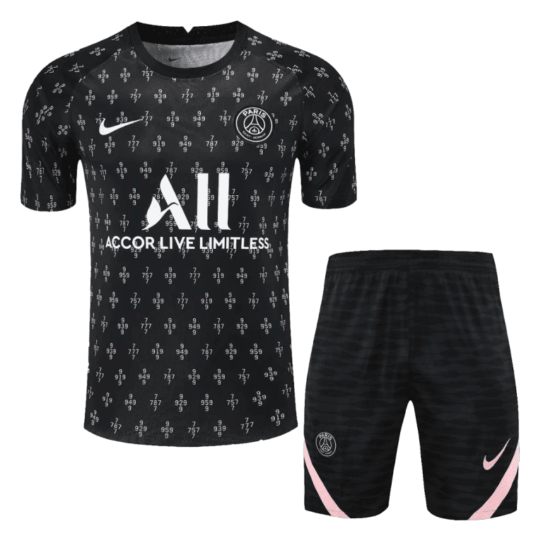 Replica PSG Training Soccer Jersey Kit(Jersey??) 2021/22 - Black - Best Soccer Jersey - 2