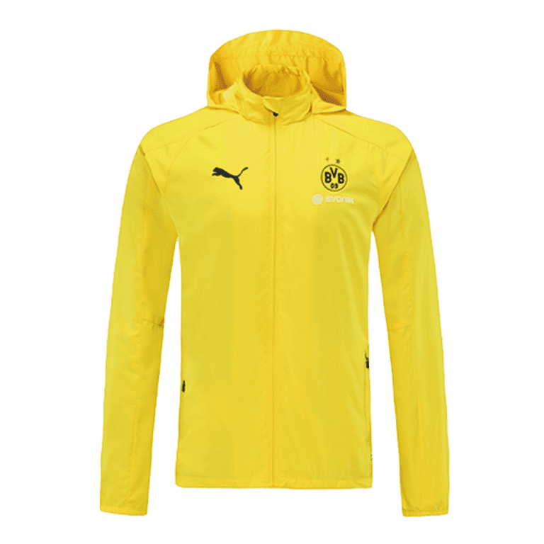 Men's Borussia Dortmund Hoodie Jacket 2021/22 - Best Soccer Jersey - 1